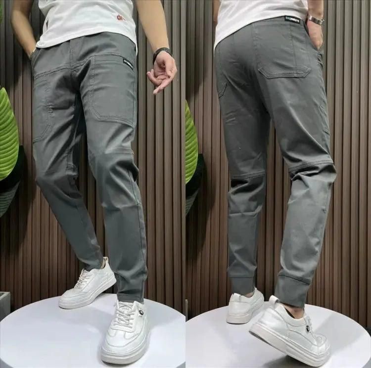 Essential Duo: Pack of 2 Men's Casual Joggers – Stylish and Versatile