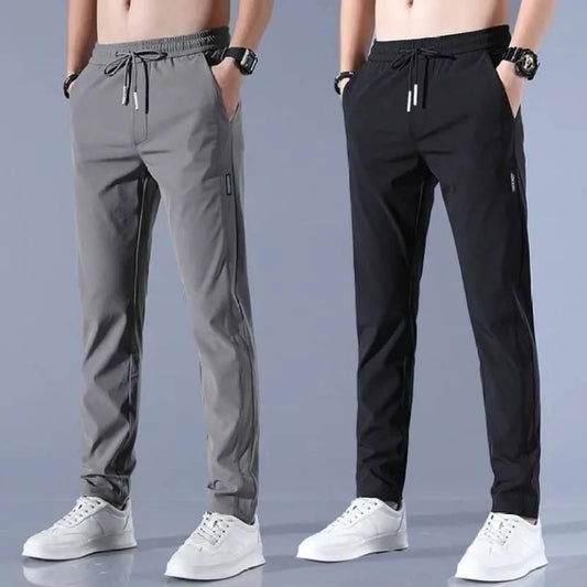 Ultimate Comfort: Men's NS Lycra Track Pants Combo - Flexibility Meets Style