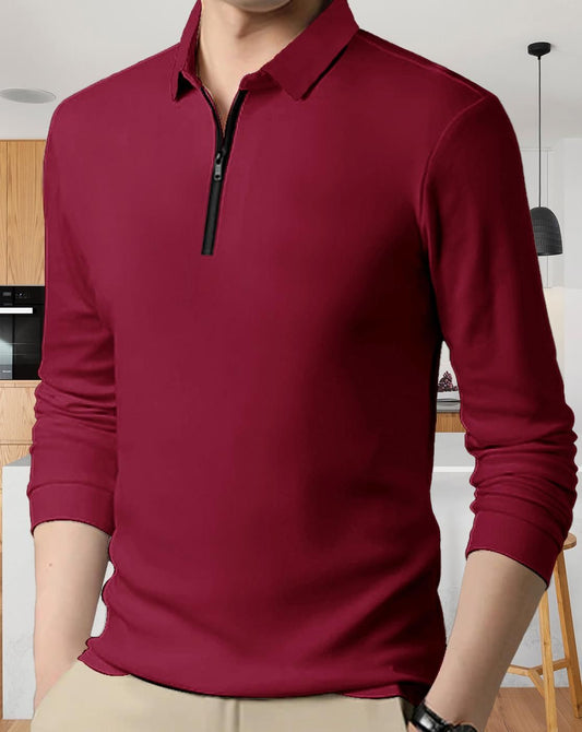 Stylish & Versatile Eyebogler Polo Neck T-shirt for Men - Perfect for Every Occasion